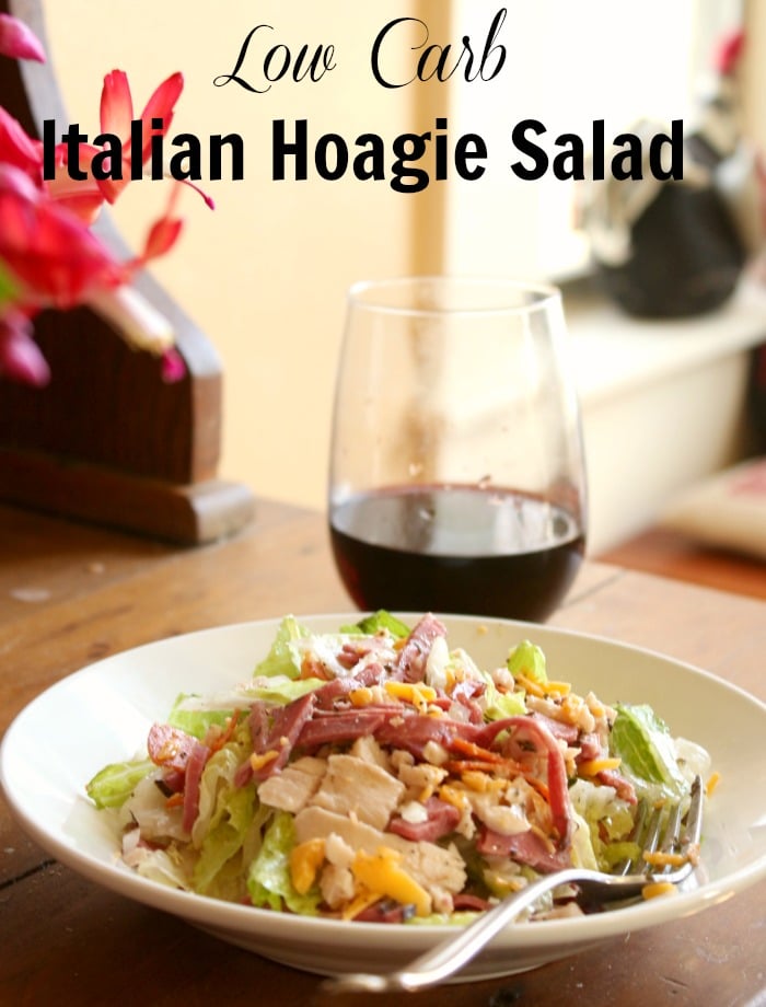 Italian Hoagie Main Dish Salad Lowcarb ology