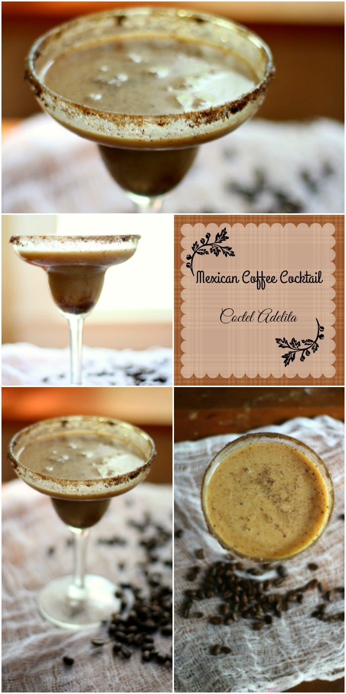 Mexican Coffee Cocktail Coctel Adelita Lowcarbology