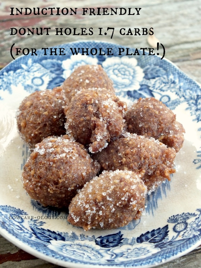 low carb donut holes