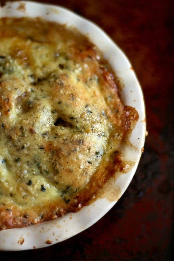 Creamy Chicken Pot Pie - Low Carb and GF - lowcarb-ology