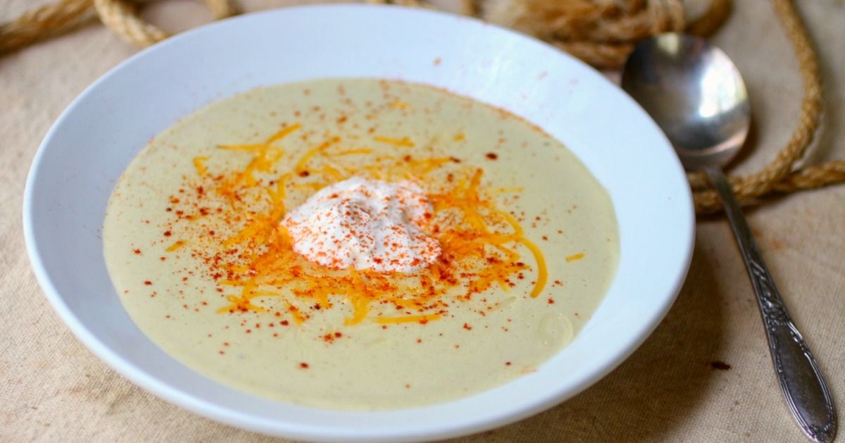 Hatch Chile Cream Soup 3.2 Carbs of Creamy Comfort lowcarbology