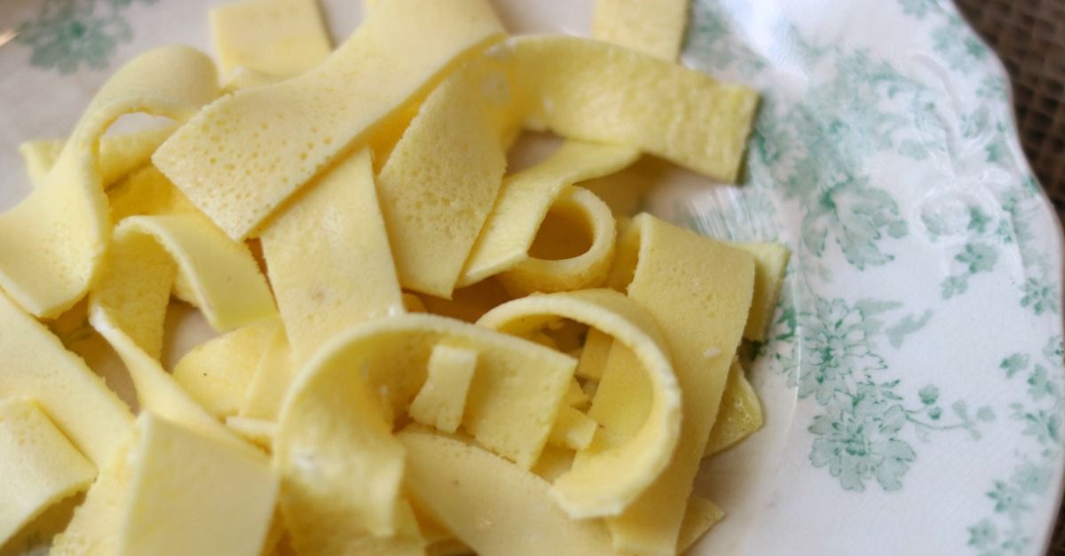 Low Carb Egg Noodles How to Make Low Carb Pasta lowcarbology