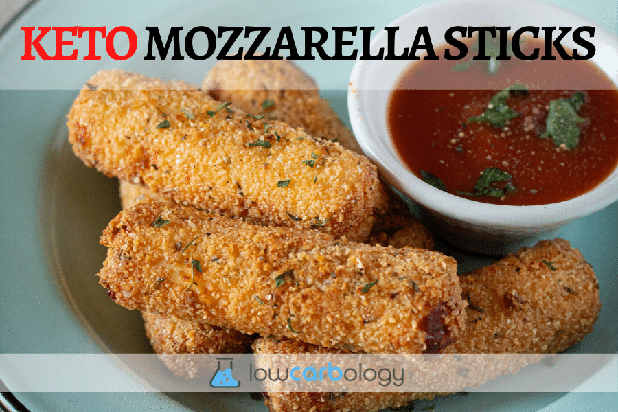 The Keto Mozzarella Sticks Recipe Lowcarb Ology